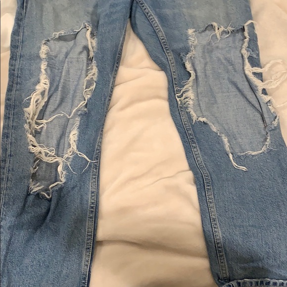 TOPSHOP HAYDEN RIPPED JEANS - Picture 2 of 4